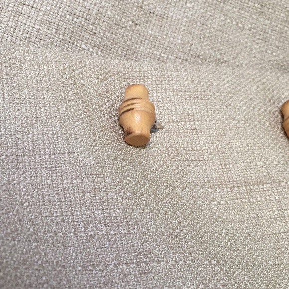 Two-piece pant suit. Short sleeves. Lined. - Picture 4 of 4